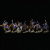 Izyumsky 11th hussar regiment 1812 set of painted miniatures.