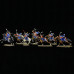 Izyumsky 11th hussar regiment 1812 set of painted miniatures.
