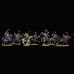 Izyumsky 11th hussar regiment 1812 set of painted miniatures.