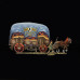 Festive beer wagon, Germany.
