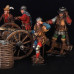 Artillery crew with the Serpentine gun, 15th century