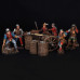 Artillery crew with the Serpentine gun, 15th century