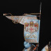 Knight of the Kingdom of Jerusalem with a banner