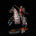 Knight of the Order of the Hospitallers flying to the attack