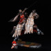 Knight of the Order of the Hospitallers flying to the attack