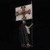 Teutonic knight with the banner of the Order, 1400
