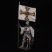 Teutonic knight with the banner of the Order, 1400