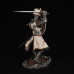 Teutonic knight in battle