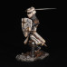 Teutonic knight in battle