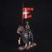 Knight of the Order of the Hospitallers with banner