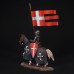 Knight of the Order of the Hospitallers with banner