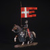 Knight of the Order of the Hospitallers with banner