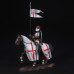 Mounted knight Crusader 12-14 centuries