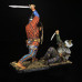 Russian and Khazar warriors in battle
