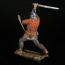 Russian warrior in battle