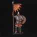 Viking with banner, 9th-10th centuries