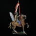 Polish Hussar of the Court Banner, 1605