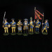 Set of Charles XII and the Swedish Army, the Northern War of 1703