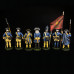 Set of Charles XII and the Swedish Army, the Northern War of 1703