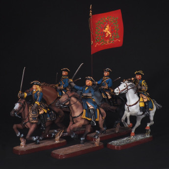 Set Swedish cavalry of Charles XII, Great Northern War
