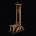 Model of a guillotine from the French Revolution 54 mm
