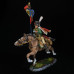 Standard-bearer of the Guards Cavalry Rangers of the Great Army. France 1812