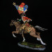 Standard-bearer of the Guards Cavalry Rangers of the Great Army. France 1812