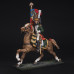 Lieutenant standard bearer Dragoon of the French Imperial Guard