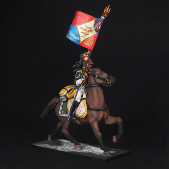 Dragoon-eagle-bearer of the elite company of the 23rd regiment 1805-1812