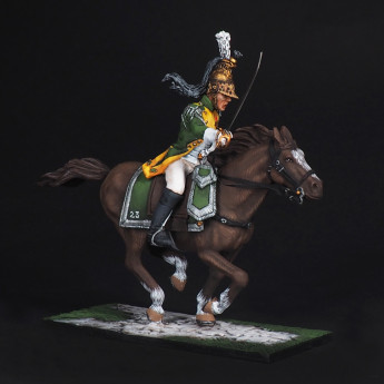 Officer of dragoons of an elite company of the 23rd regiment. 1805-1812