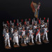 Set Detachment of French Grenadiers on the March 1812 (12 miniatures)