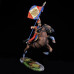 Lieutenant - Eagle Bearer of the 2nd, Dutch Uhlan Regiment of the Imperial Guard. "Red Lancers"