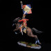 Lieutenant - Eagle Bearer of the 2nd, Dutch Uhlan Regiment of the Imperial Guard. "Red Lancers"