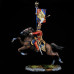 Lieutenant - Eagle Bearer of the 2nd, Dutch Uhlan Regiment of the Imperial Guard. "Red Lancers"