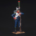 Non-commissioned officer of the chasseurs of the 9th regiment of light infantry, France 1812