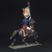 The lieutenant is an eagle-bearer of the mounted grenadiers of the Imperial Guard, France 1812