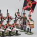 Fragment of combat formation - a square, the Moscow Grenadier Regiment