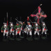 Set of the Moscow Grenadier Regiment in attack, Russia 1812