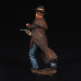 Cowboy in raincoat