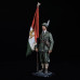 The officer is the standard-bearer of the Alpine riflemen. Italy, 1943-45