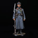 A Red Army soldier of the Red Army in winter marching uniform. 1941 USSR