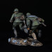 Fleeing Red Army soldiers with PTRD