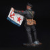 Petty officer 1st class with the flag of the Navy, 1941-43