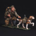 Fighter - leader of the Red Army with a dog - a tank destroyer 1941-1943