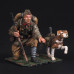 Fighter - leader of the Red Army with a dog - a tank destroyer 1941-1943