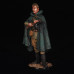Red Army machine gunner in a cape, 1943-45